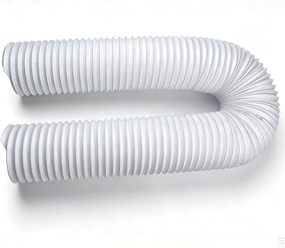 Air Conditioner Hose | 5.9" Diameter Portable AC Exhaust Pipe with Counterclockwise Thread,Universal Replacement A/C Hose Length up to 59"