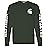UGP Campus Apparel AL1120 - Michigan State Spartans Double Sleeve Print Long Sleeve T-Shirt - 3X-Large - Forest