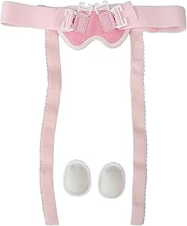 Cinto de Suporte para Hérnia Inguinal para Bebês Fixação Externa de Algodão de Alta Elasticidade Tamanho Ajustável para Hérnia Inguinal Umbilical para Uso Diário Em Bebês