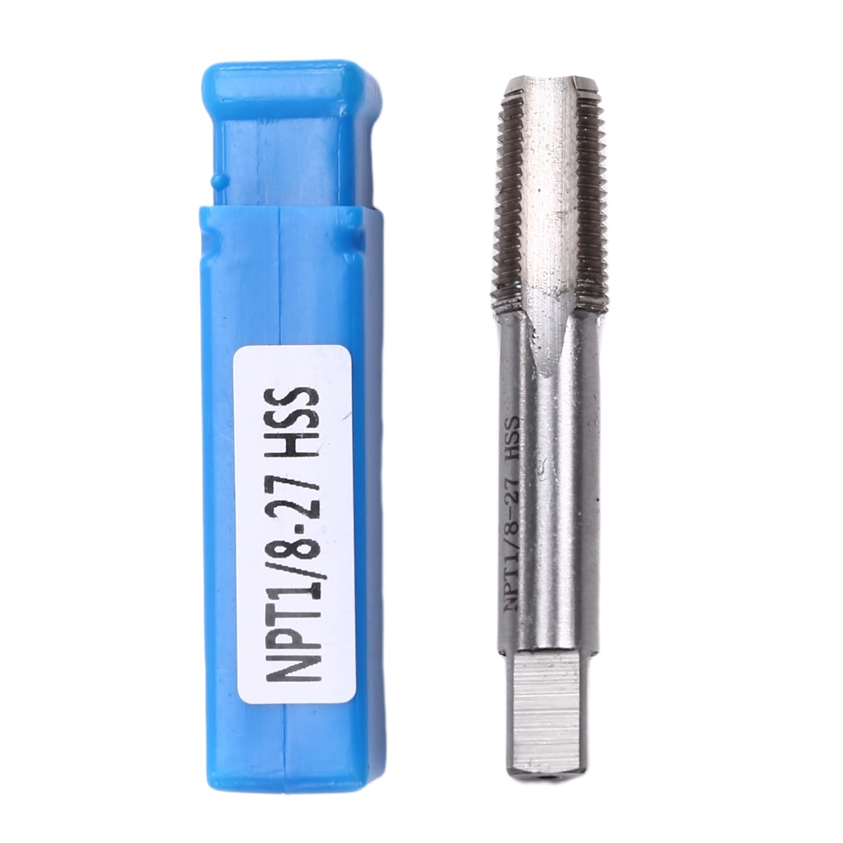 Bloepum 1/8INCH- 27 NPT Taper Pipe Tap 1/8-27 TPI Fits for Repair Work Maintenance