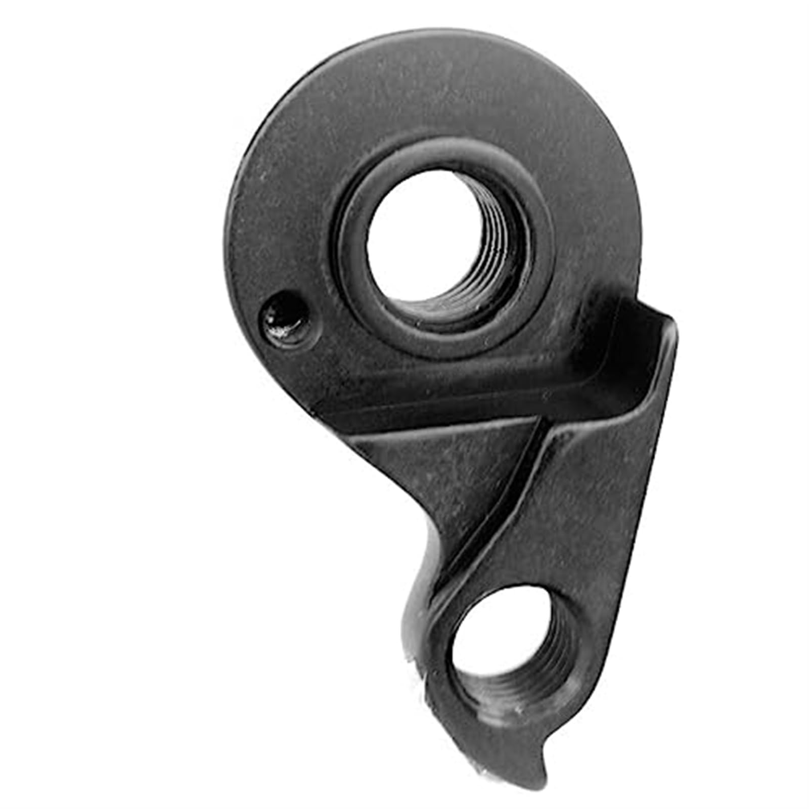 1Pc forcellino deragliatore bicicletta, for Forme Flash, 2018 Road Cross Gravel Bike Mtb Thru-Axle Carbon Frame Bike Mech Dropout Extender Staffa per gancio per bicicletta(BLACK WGH1046P1)