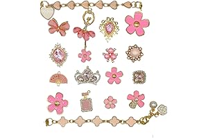 Fashion Shoe Charms with Sparkling Crocodile