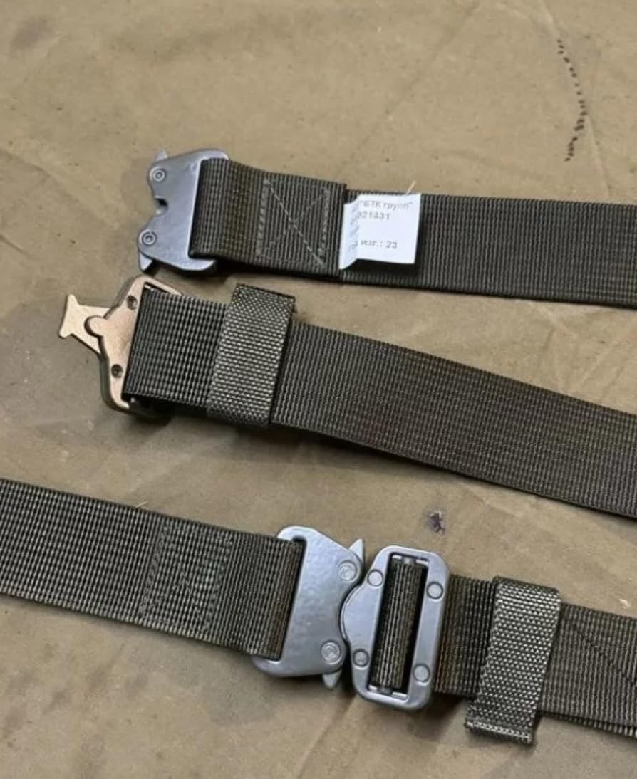 Generic Belt VKPO 2.0 BTK Group Olive Hunting Hiking Russian Army Original, Standart, Green