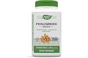 Nature's Way Fenugreek Seed Capsules for Traditional Lactation Support