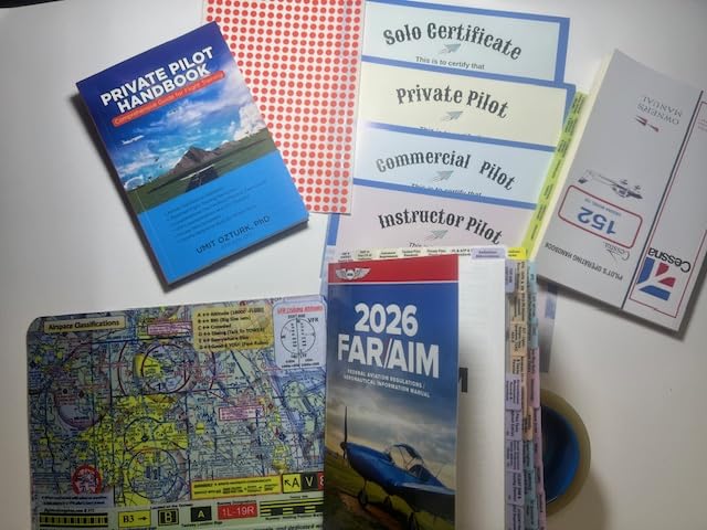 2026 Pre-Tabbed ASA FAR AIM Book y Kit Complementario