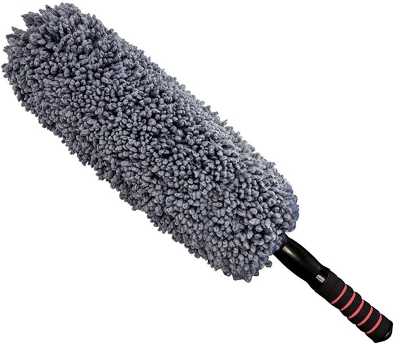 Portable Automotive Brushes Dust Cleaning Microfiber Soft Car Duster Exterior and Interior Cleaning - Long, Unbreakable, and Retractable Handle