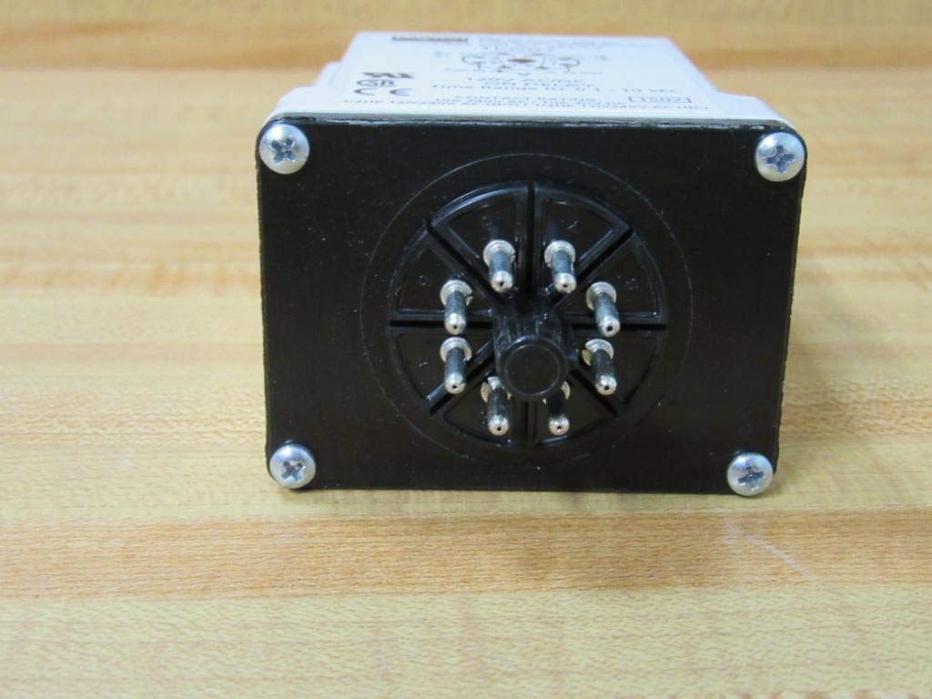 Relais électrique Dayton 1EHJ3 24 VDC, 10A, DPDT, Avec Bouton Et LED - Neuf