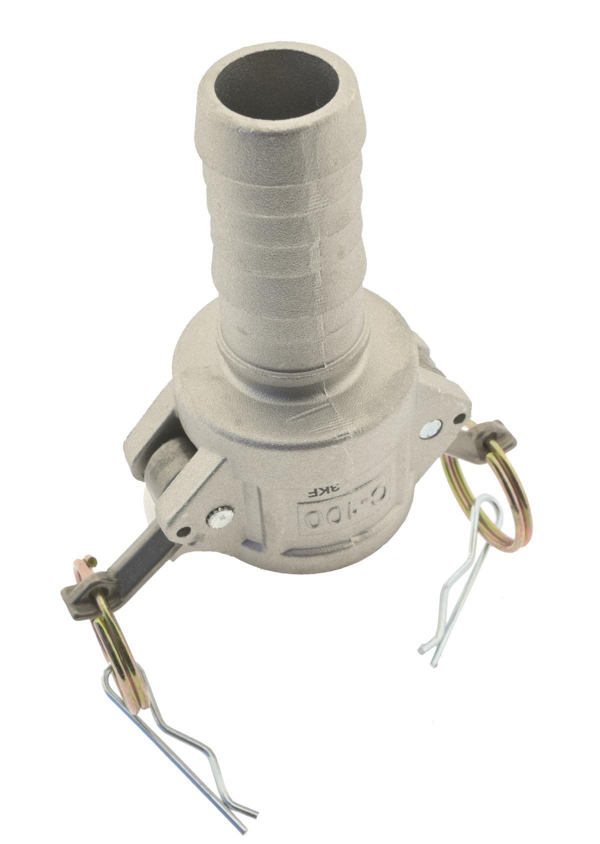Kamlock Schnellkupplung 150mm Schlauch Ø innen, Aluminium Hebelarmkupplung Typ C