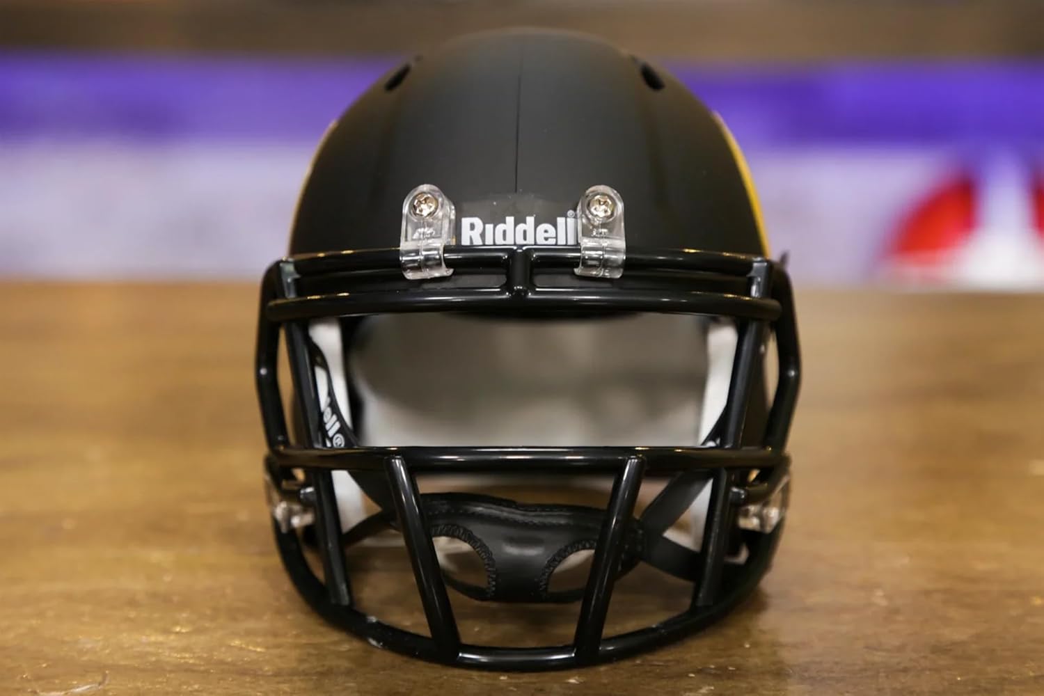 Riddell NCAA Unisex-Adult Helmet Replica Mini Speed Style Matte Black