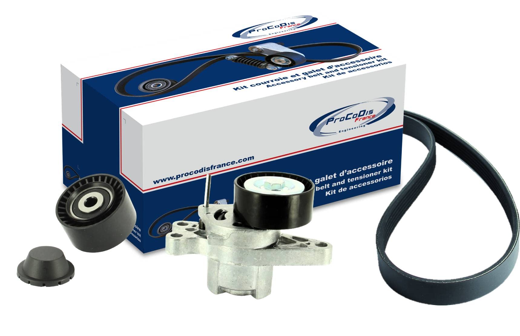 PROCODIS France KGA2007 Kit courroie et galet d'accessoire