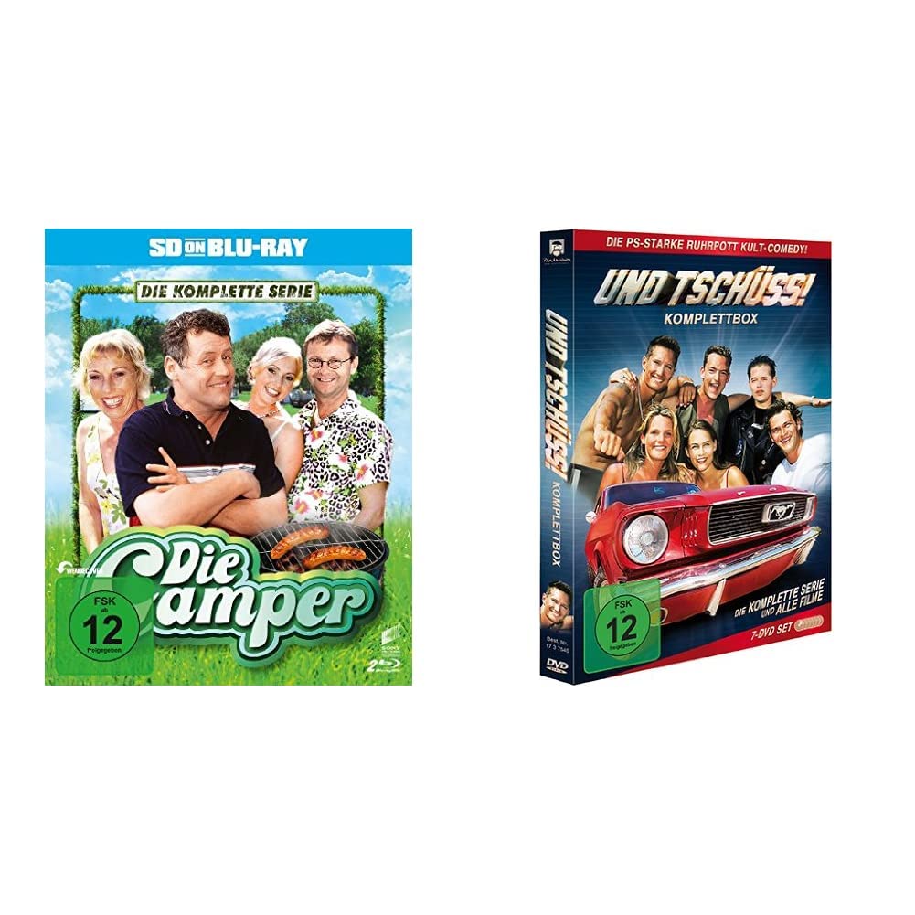 Die Camper - Die komplette Serie (SD on Blu-ray) & Und Tschss! - Die  Komplettbox (7 DVDs): Amazon.de: DVD & Blu-ray