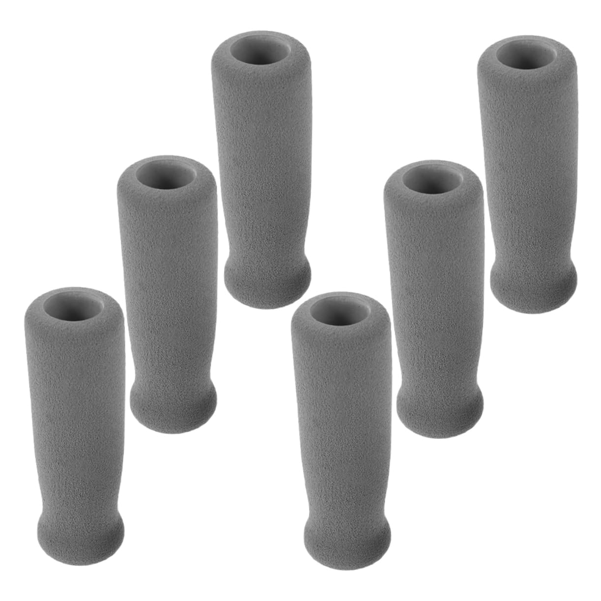 minkissy 6 Pack Crutch Handle Covers Anti-slip Walking Stick Handles Grip Comfortable Hand Wraps