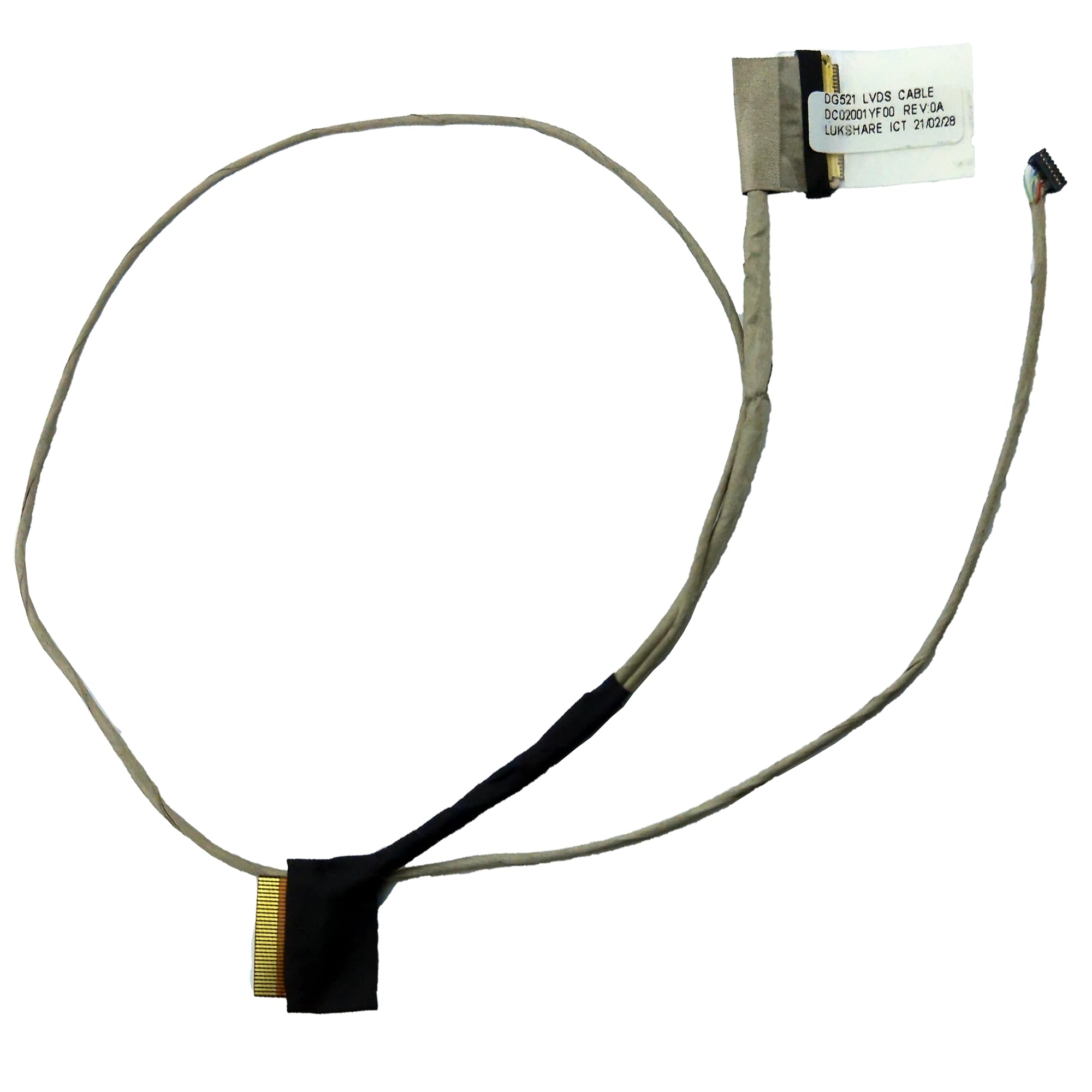 Part Master Lenovo Dg521 Dc02001Yf10 İle Uyumlu Ekran Data Flex Kablosu