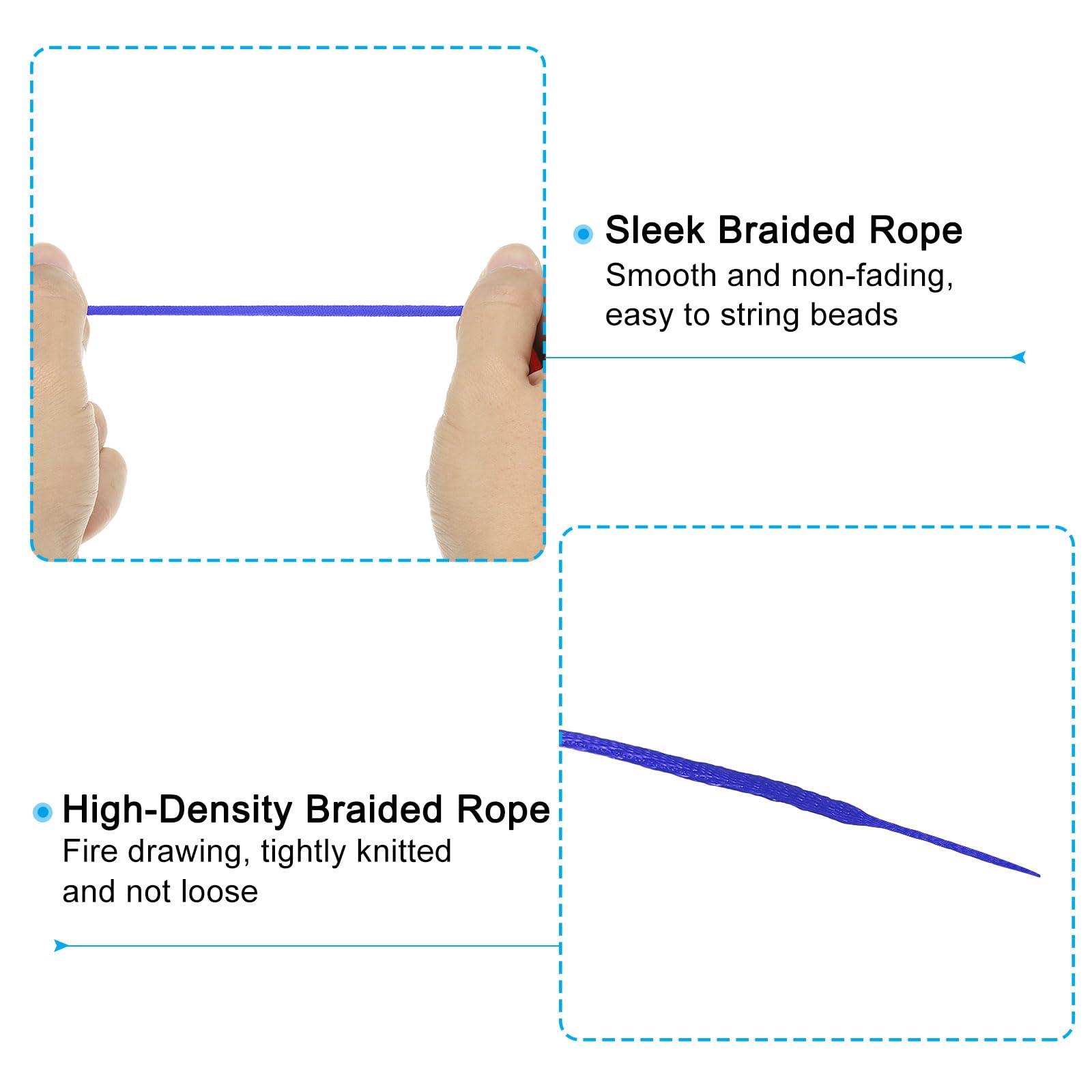 PATIKIL 1.5mm x 109 Yard Nylon Satin Cord - Image 3
