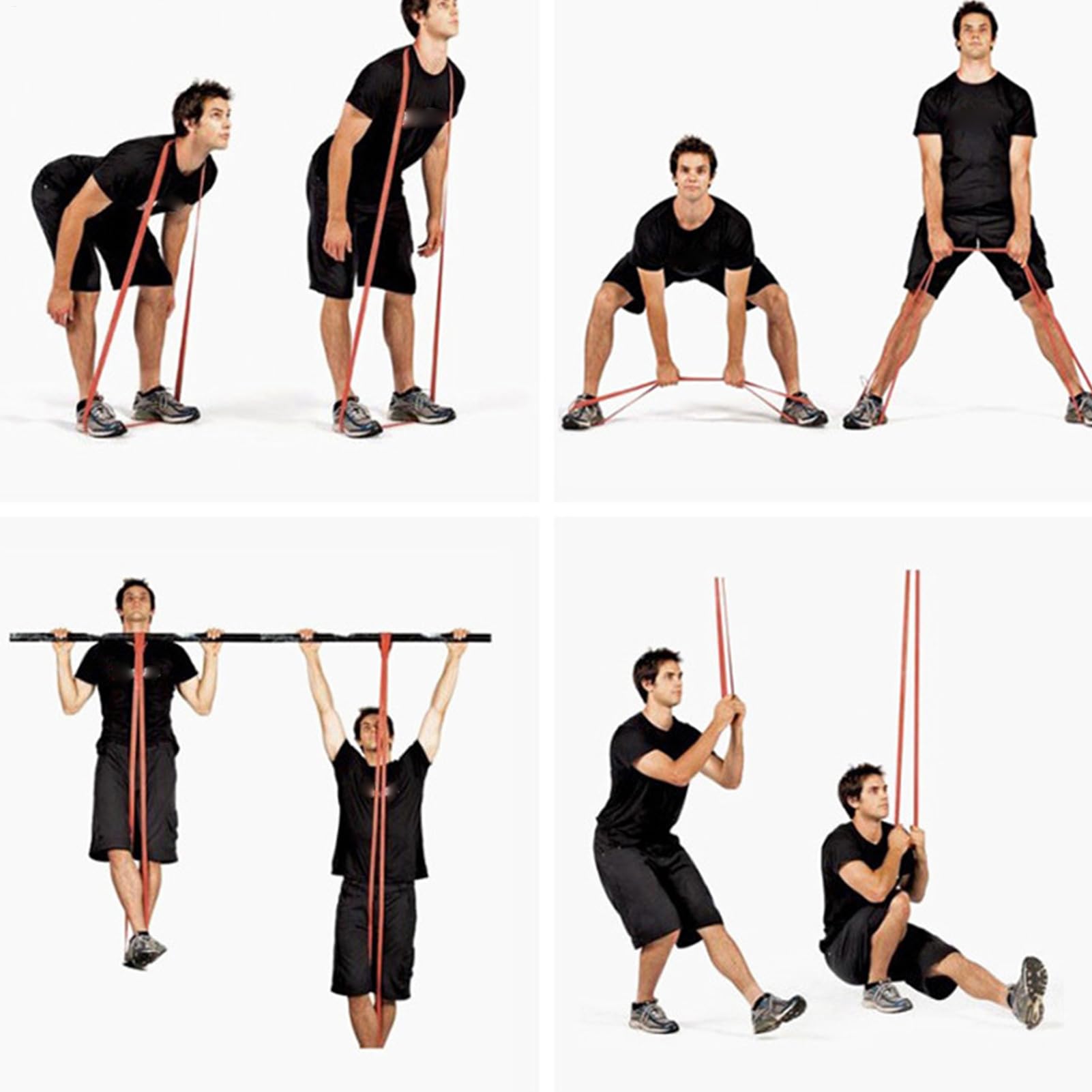 Pneumatici e fasce di supporto - Attrezzatura portatile antiscivolo per allenamento per yoga, per gli , per yoga e pilates, per allenamento fitness, palestra a casa e bu