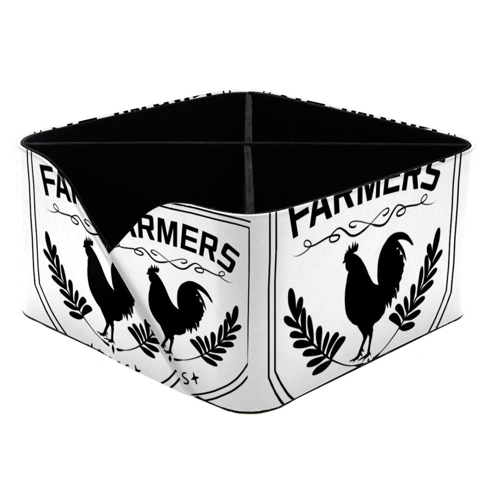 Boîte de rangement en bois rectangulaire et durable pour oeufs