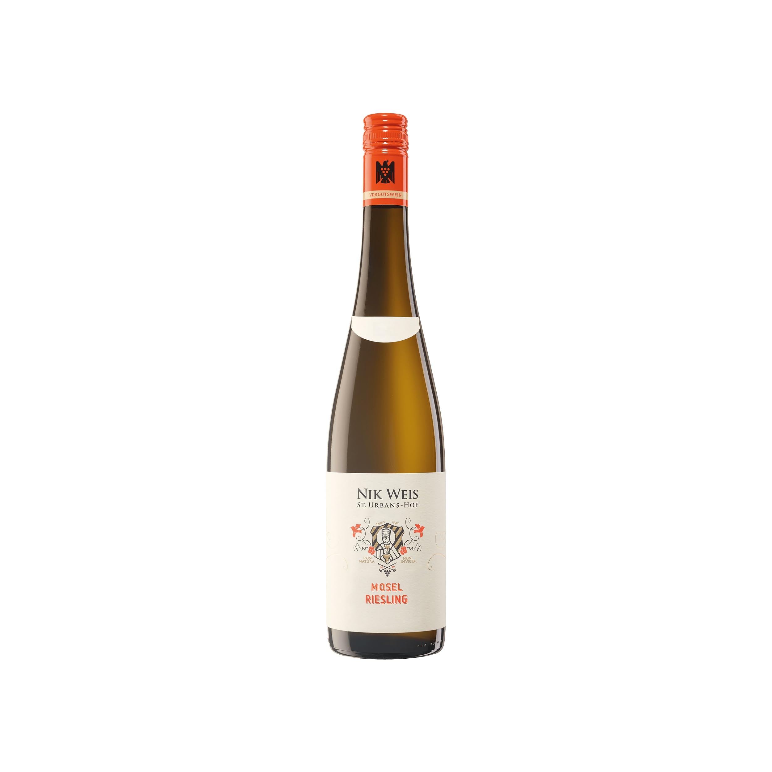Nik Weis Mosel Riesling Weisswein Weiss halbtrocken Deutschland inkl. FeinWert E-Book (1 x 0.75 l)