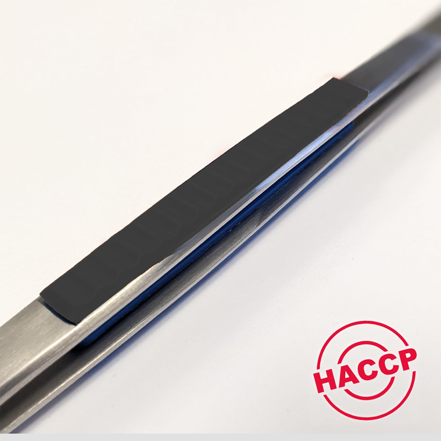 Pinza Chef Ambrogio Sanelli 30cm - Acciaio Inox Con Inserti Silicone Nero, Professionale E Igienica - Foto 2