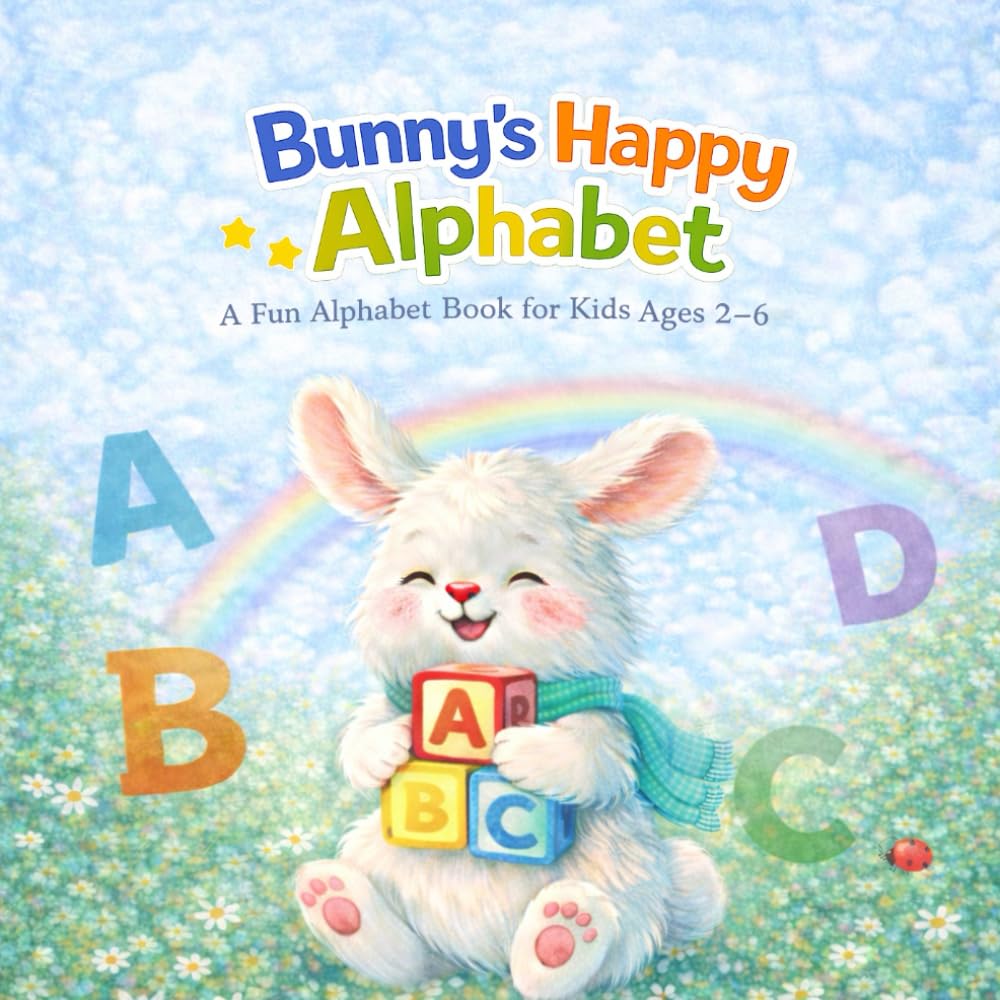 Bunny’s Happy Alphabet: A Fun Alphabet Book for Kids Ages 2–6 (Learning with Bunny)