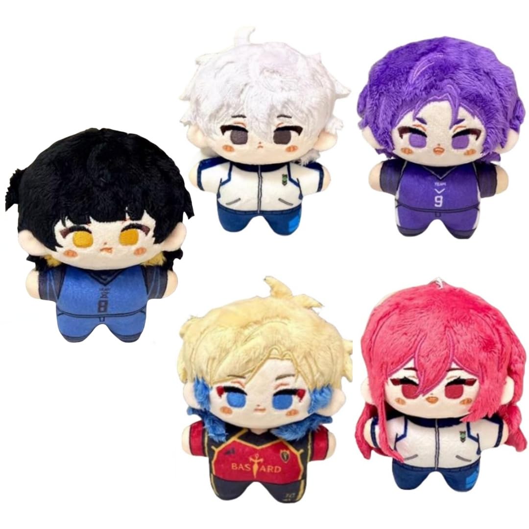 Amazon.co.jp: ブルーロック ぬいぐるみ 人形 凪誠士郎 千切 豹馬 蜂楽  