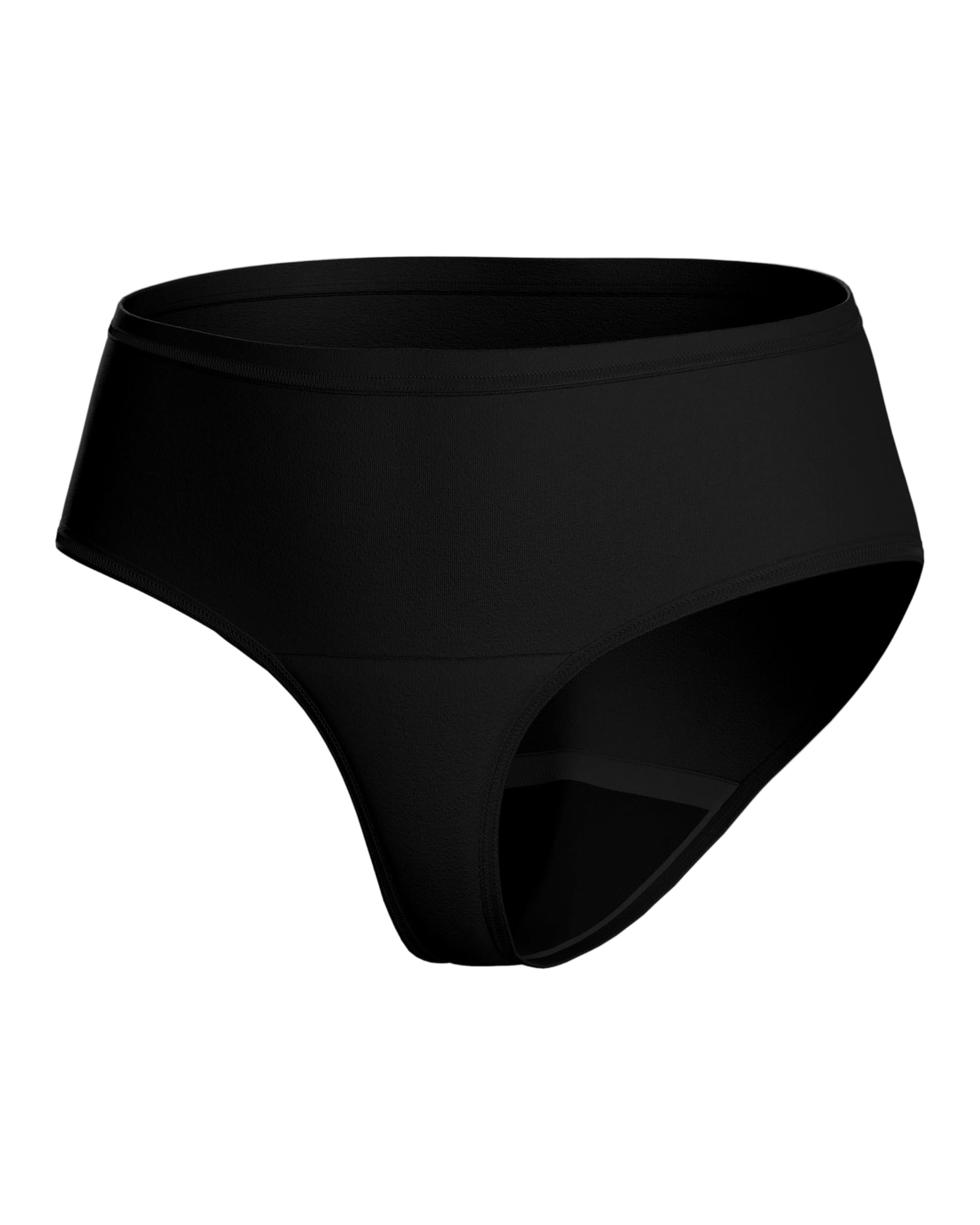 IMPETUS Ropa interior menstrual para mujer, bragas menstruales de alta calidad, bragas hipster de cintura alta regular, bragas de alta absorción a prueba de fugas