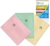MICLO CLEANING | Microfiber Cleaning Cloth Set of 3 | Magic Cloth | Glass, Mirror Cloth | Soft Series