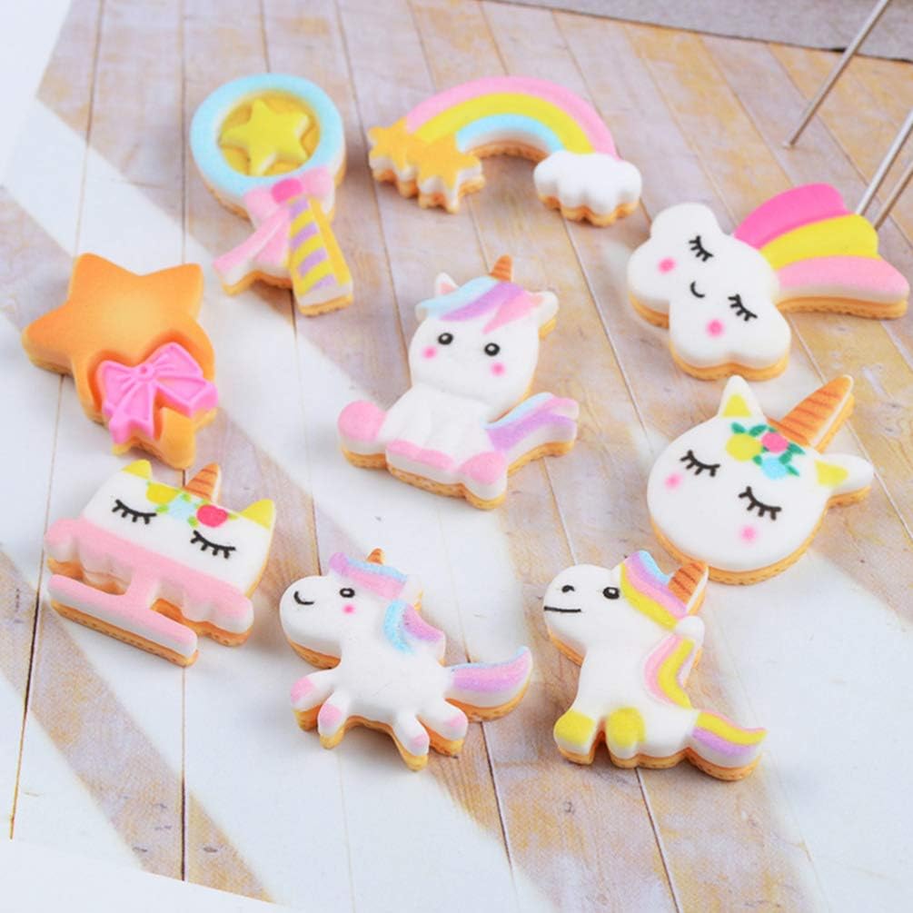 EXCEART 50PCS Slime Charms Set Slime Beads Resin Flatback Charms Craft Buttons for Handcraft Accessories Scrapbooking Phone Case Decor image 2