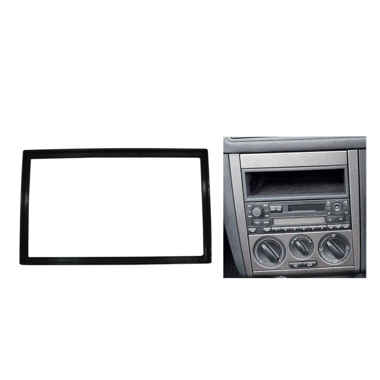 Moldura autorradio Para SKODA para Super B 2002-2008