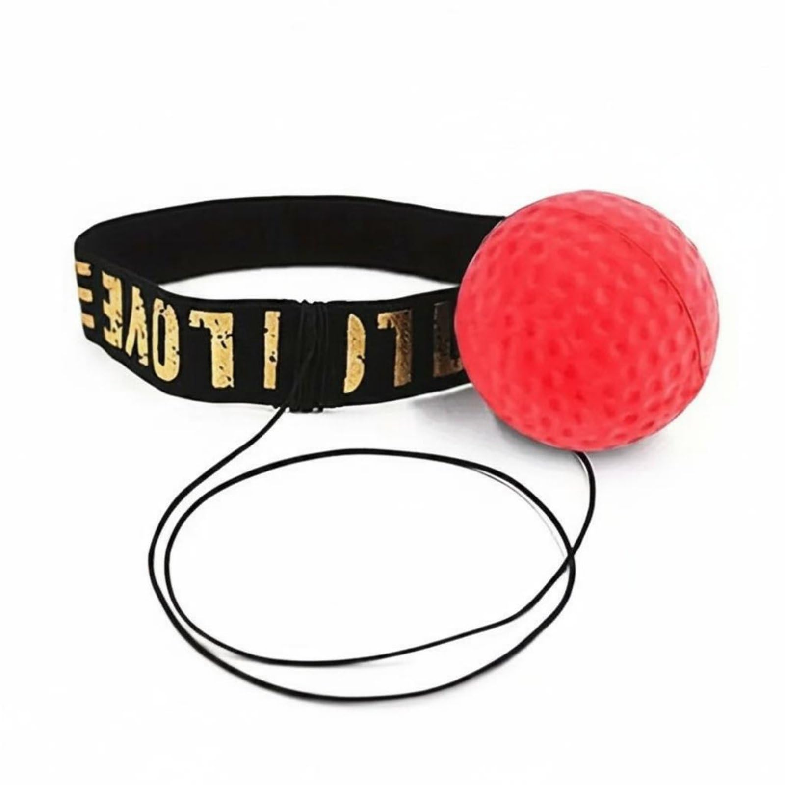 Stress Relief Boxing Reaction Ball Hand-Eye Coordination Headband Bounce-Back Ball Beginner Friendly Sports Training Portable for Boxers, Beginners, Workout, Outdoor, Red-picture-26