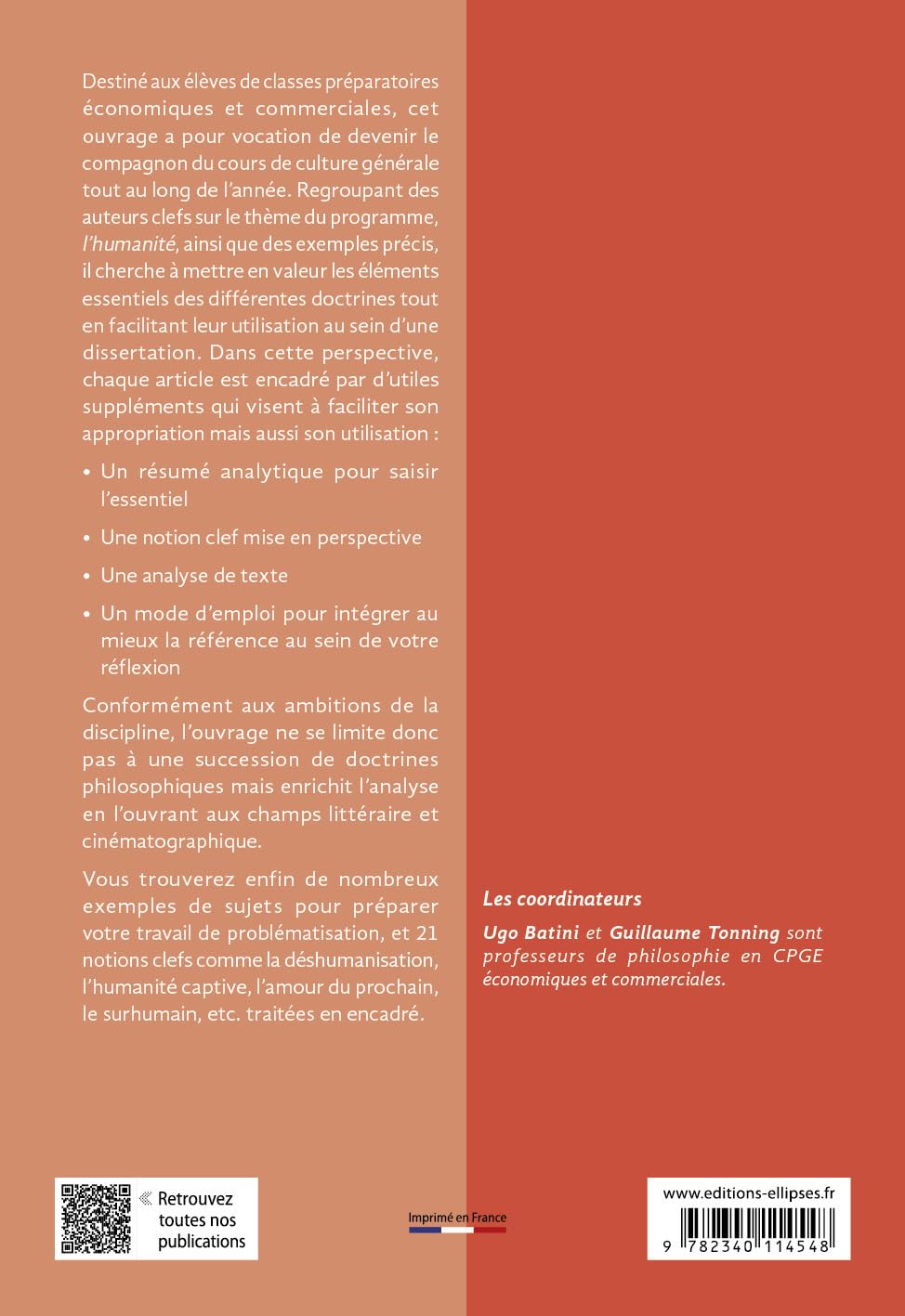 L'humanité - Auteur par auteur: Littérature, Philosophie, Culture générale Prépa ECG-ECT, concours 2027