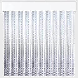Cortina Plastico Exterior Cortinas Exterior Puerta | Material Plastico PVC y Barra Aluminio | Ideal para Terraza y Porche | Antimoscas | Transparente | 210 * 90