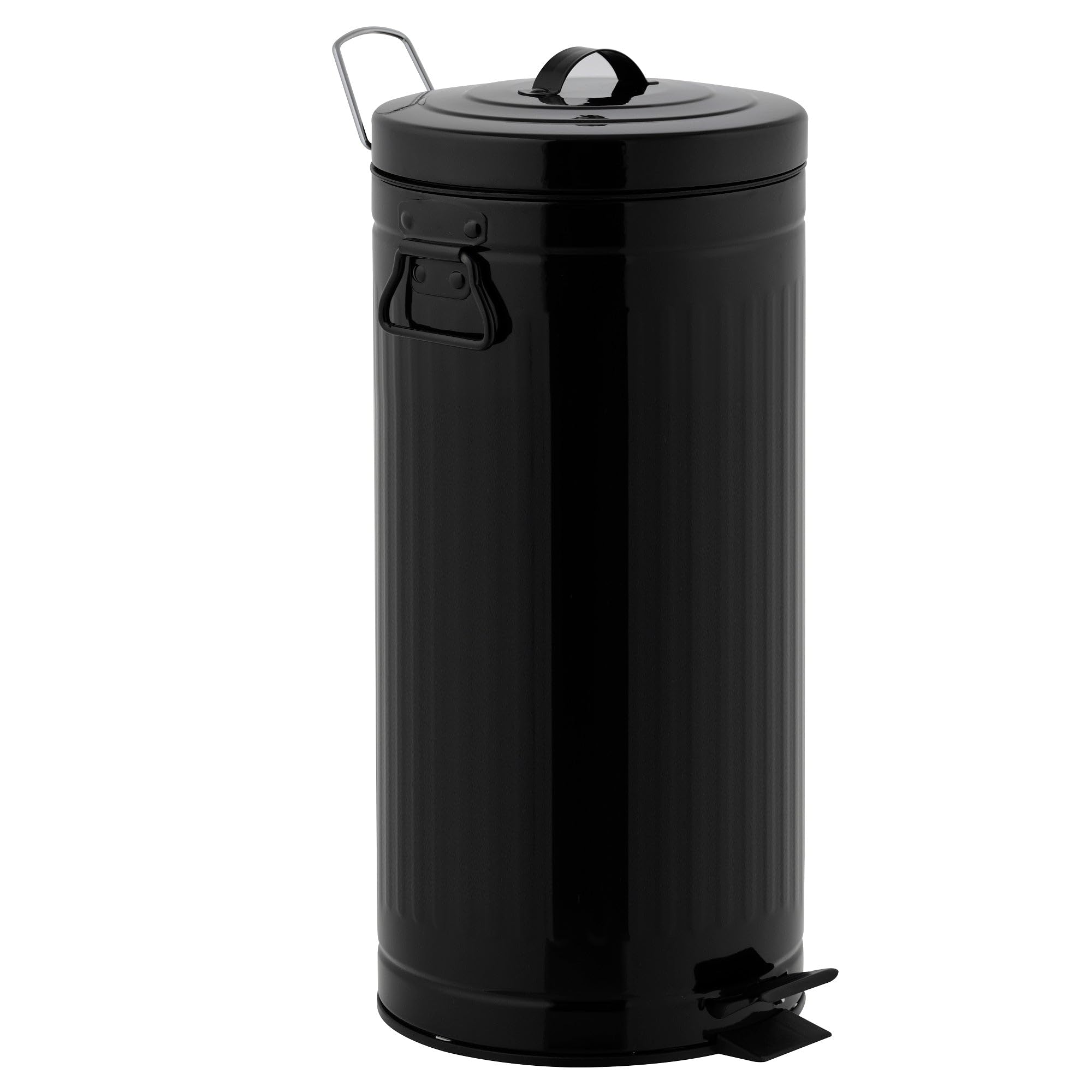 IN PLASTICA PATTUMIERA A PEDALE LT 35 BIANCA INPROMO