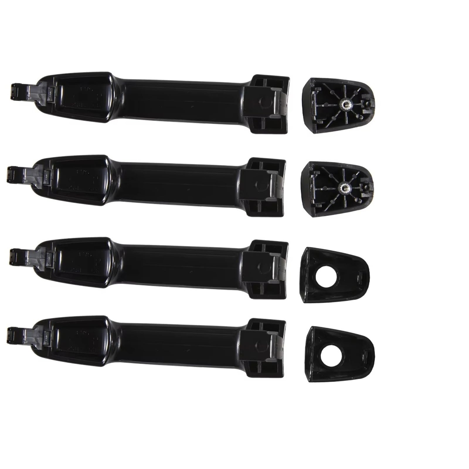 Kpuwers Exterior Door Handle 1Set Exterior Door Handle Left Right for Toyota for Camry for Highlander for Vios for Hilux for Corolla for Matrix for Yaris Handles Replacement