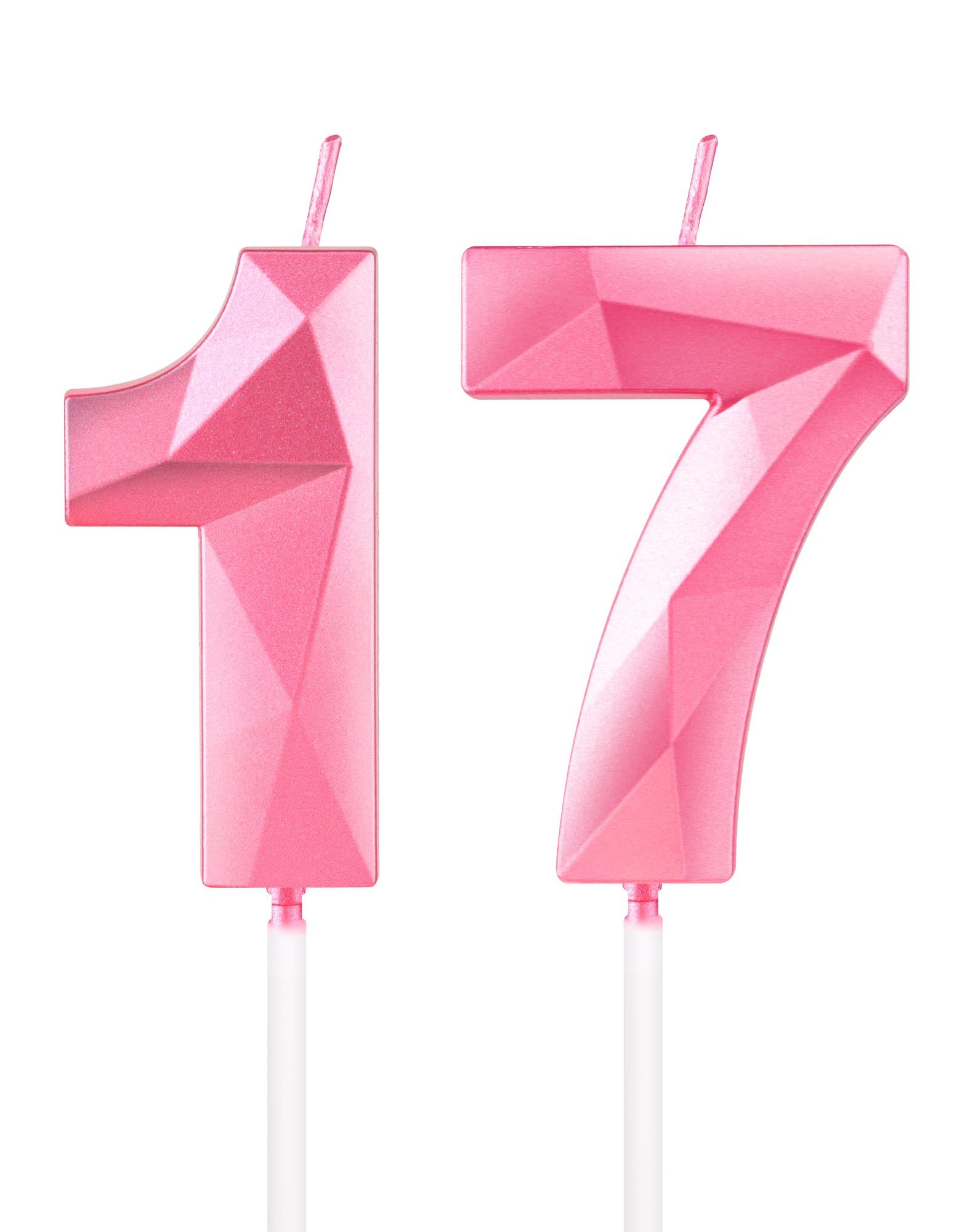 Royal Blue 13th Birthday Candles, 3D Number 13 Candle for Cake, Boy Girl 13th Birthday Decorations,Sapphire Candle Topper Blue Cake Decorations for Birthday Party Wedding Anniversary Supplies — view 341