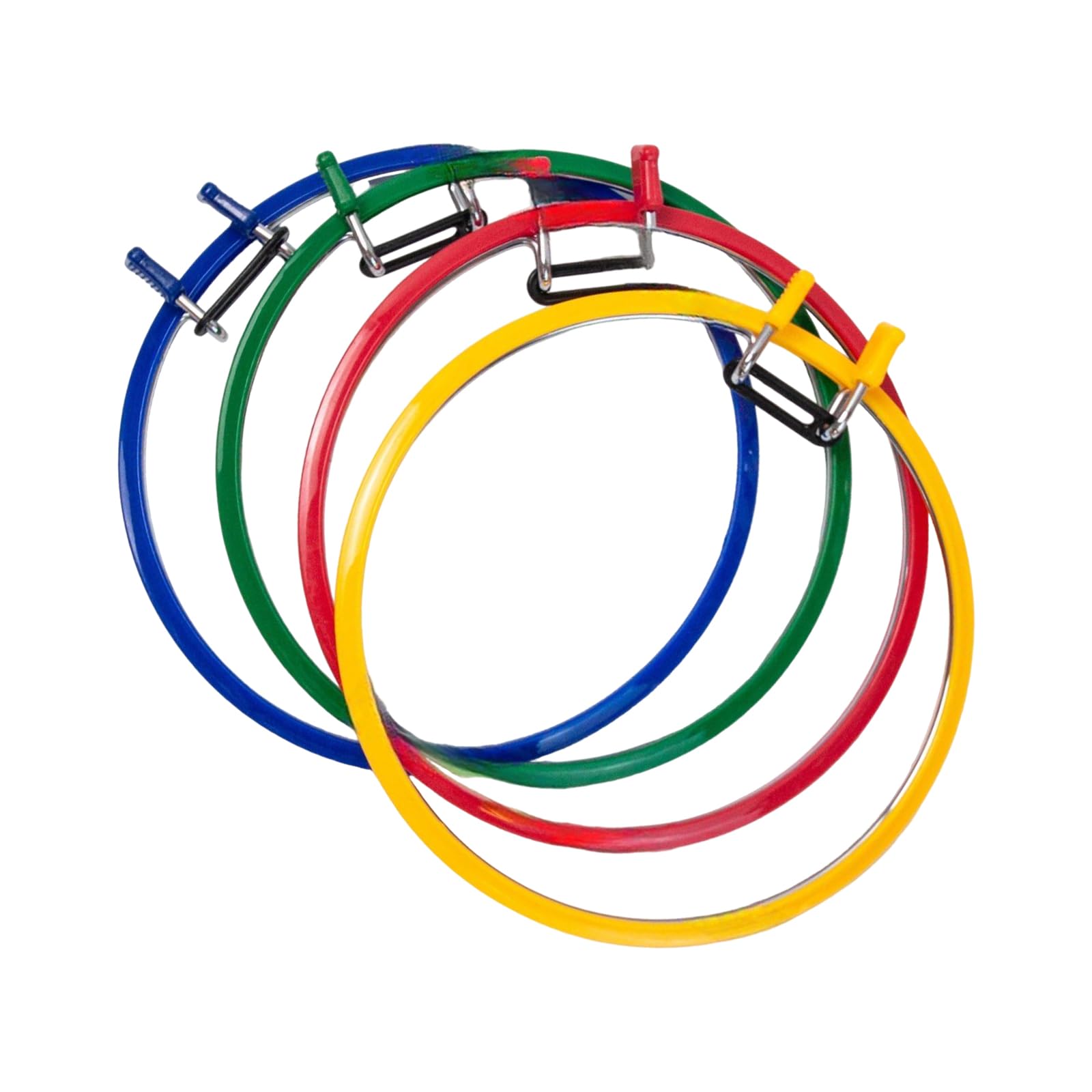 Tsophreniq Embroidery Frame Round Hoop Crosses Stitching Adjustable for Craft Project Round Adjustable Frame