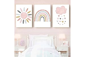 Nursery Wall Prints Kids Canvas Wall Art