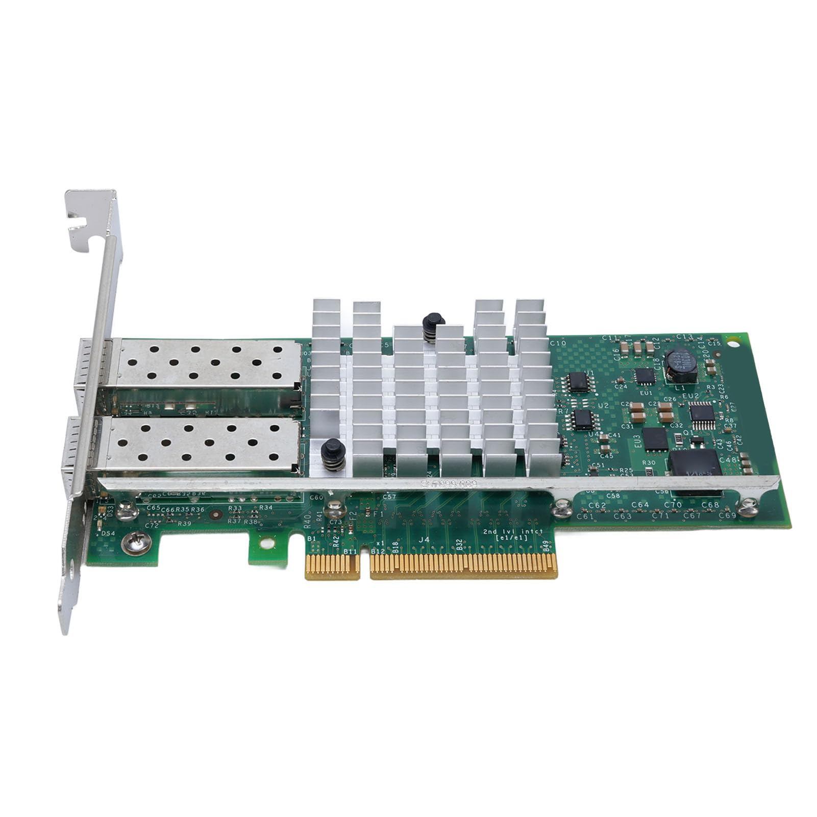 Bewinner Scheda di Rete Server SFP+ a Doppia Porta 10G Ad Alte Prestazioni Compatibilità PCIe X 8, Sistemi Operativi per Server 2003, per Vista