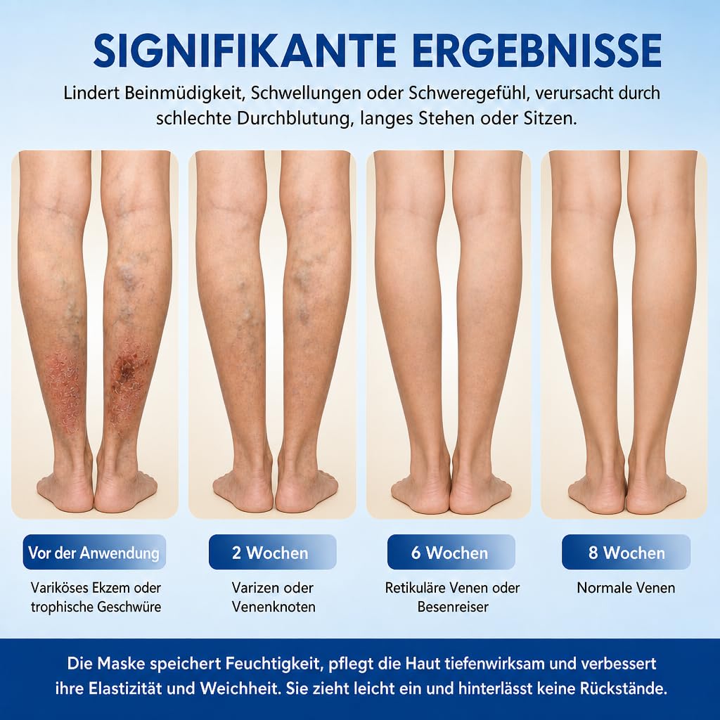 Mikronadel-Pflegepflaster für Beine—Erfrischende, hautverträgliche Klebepflaster für müde Beine, ideal für tägliche Anwendung, Reisen & Büro (1 Stück)