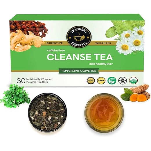 TEACURRY Liver Cleanse Tea 30 Tea Bags