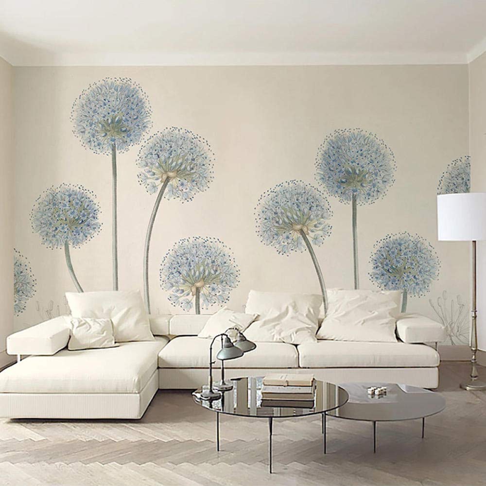 Papier peint 3D moderne minimaliste pissenlit chambre salon TV fond mur grande murale impression papier peint