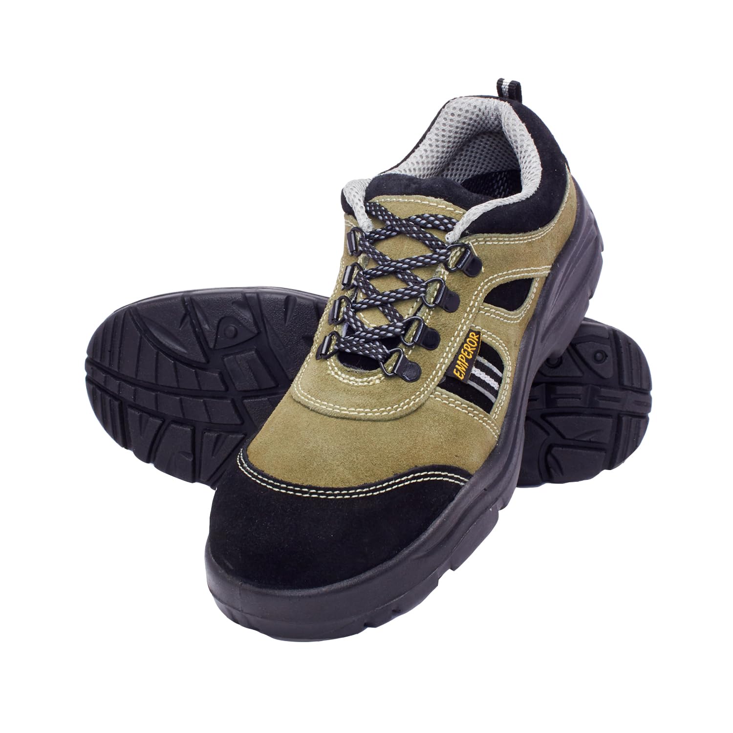 Emperor Sporty Executive Safety Shoes- Green 1 Pair- (8) (B072BXF4SN) Amazon Price History, Amazon Price Tracker