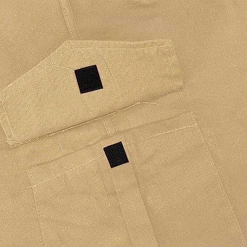 Mens Cargo Pants Slim Fit Drawstring Stretch Joggers Tapered Causal Fashion Solid Athletic Sweatpants Fall Trousers2