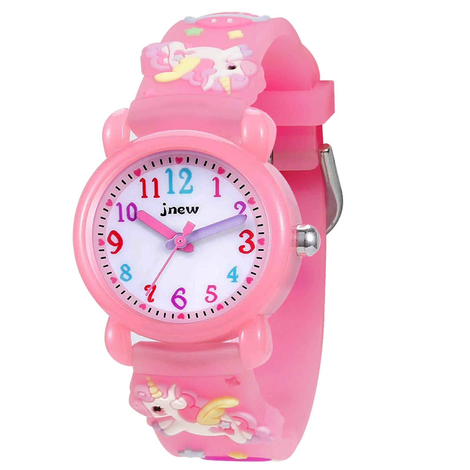 BigmedaChildren's Watch, 3D Cartoon Silicone Strap Analog Quartz Watch, 30M Waterproof Kid Watch