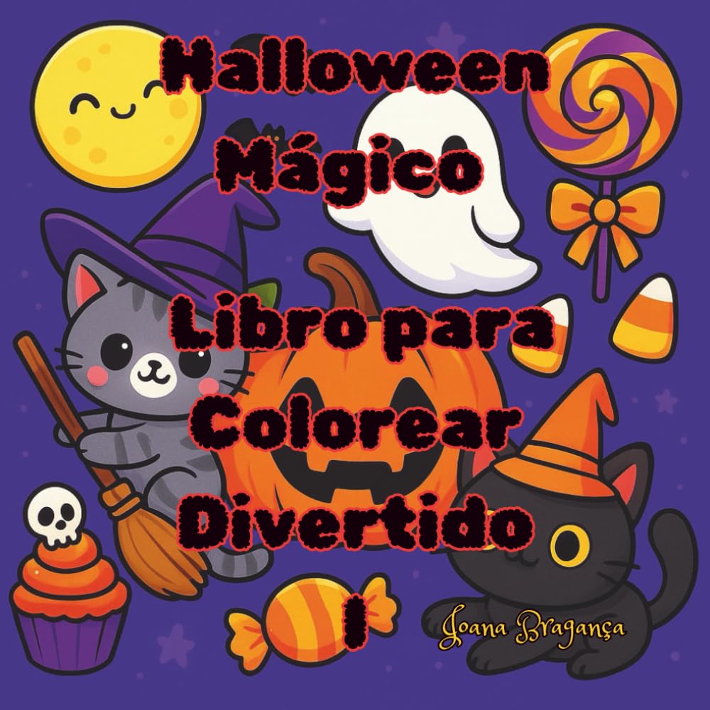Halloween Mágico – Libro para Colorear Divertido I