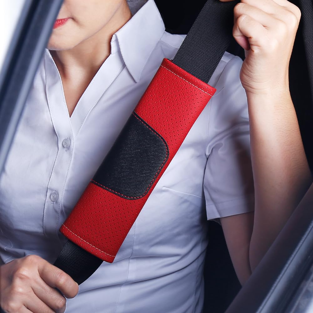 2 Clip Metalliche Per Cinture Di Sicurezza Auto - Regolabili, Comfort Collo E Spalle, Universali - Foto 3