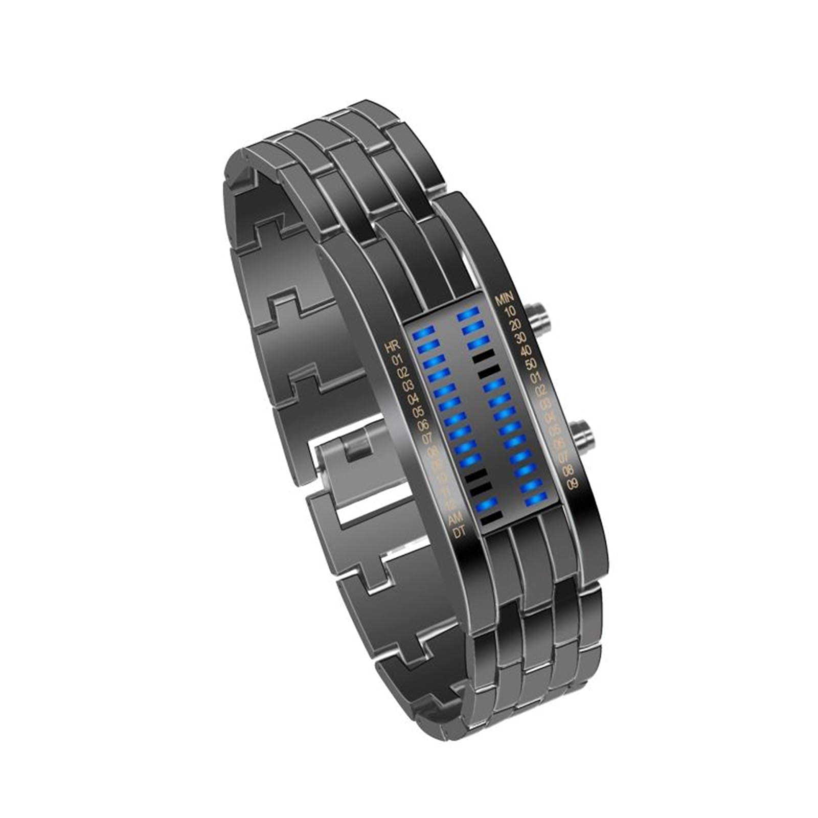 EnweKapu Waterproof Watch Binary, Time As Binary, Led Luminous Display Waterproof and Dustproof, Display Waterproof Watch for Sports Time Browsing,b (B09GVG2WHR) Amazon Price History, Amazon Price Tracker