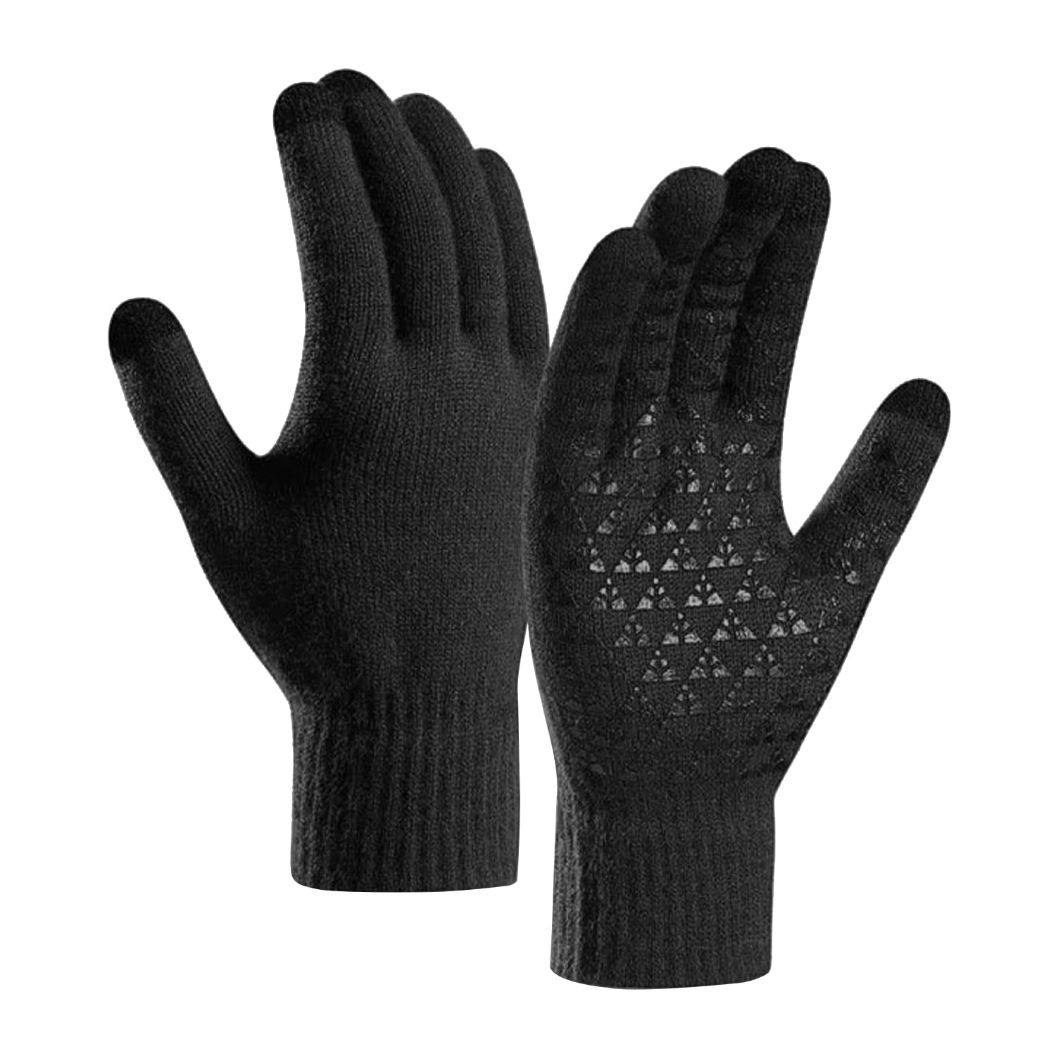 Sponsored Ad - Winter Gloves for Men & Women with Touchscreen Finger Bike Winters Hand Gloves for Women and Mens Thermal Wear Unisex Winter Warm Glove for Womens Winters Wear Unisex Hands Glove for Driving