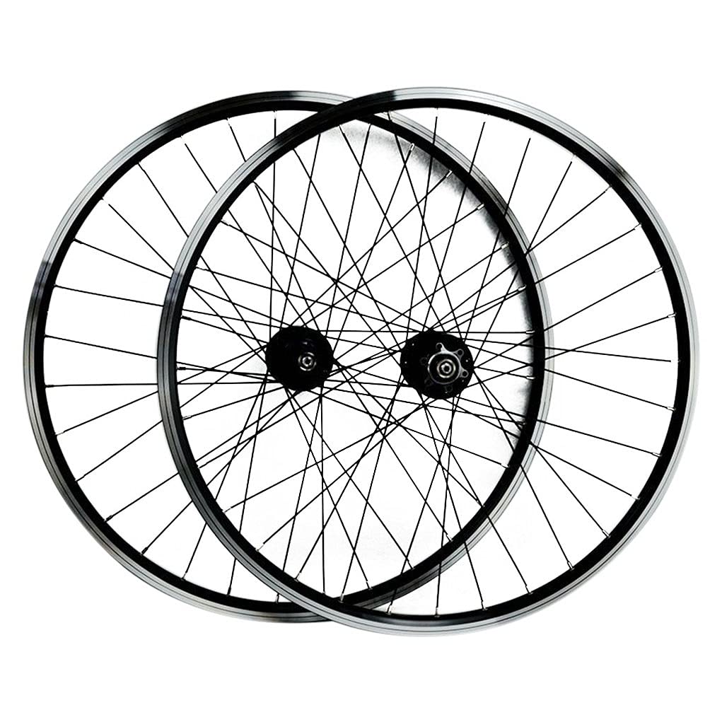 TUJISEK 26 27,5 29 Pollici MTB Set di Ruote per Bici Lega di Alluminio Freni A Disco Freno A V Cerchio Rilascio Rapido 7 8 9 10 11 12 velocità Cassetta Ruota Libera 32 Buche(27.5in)