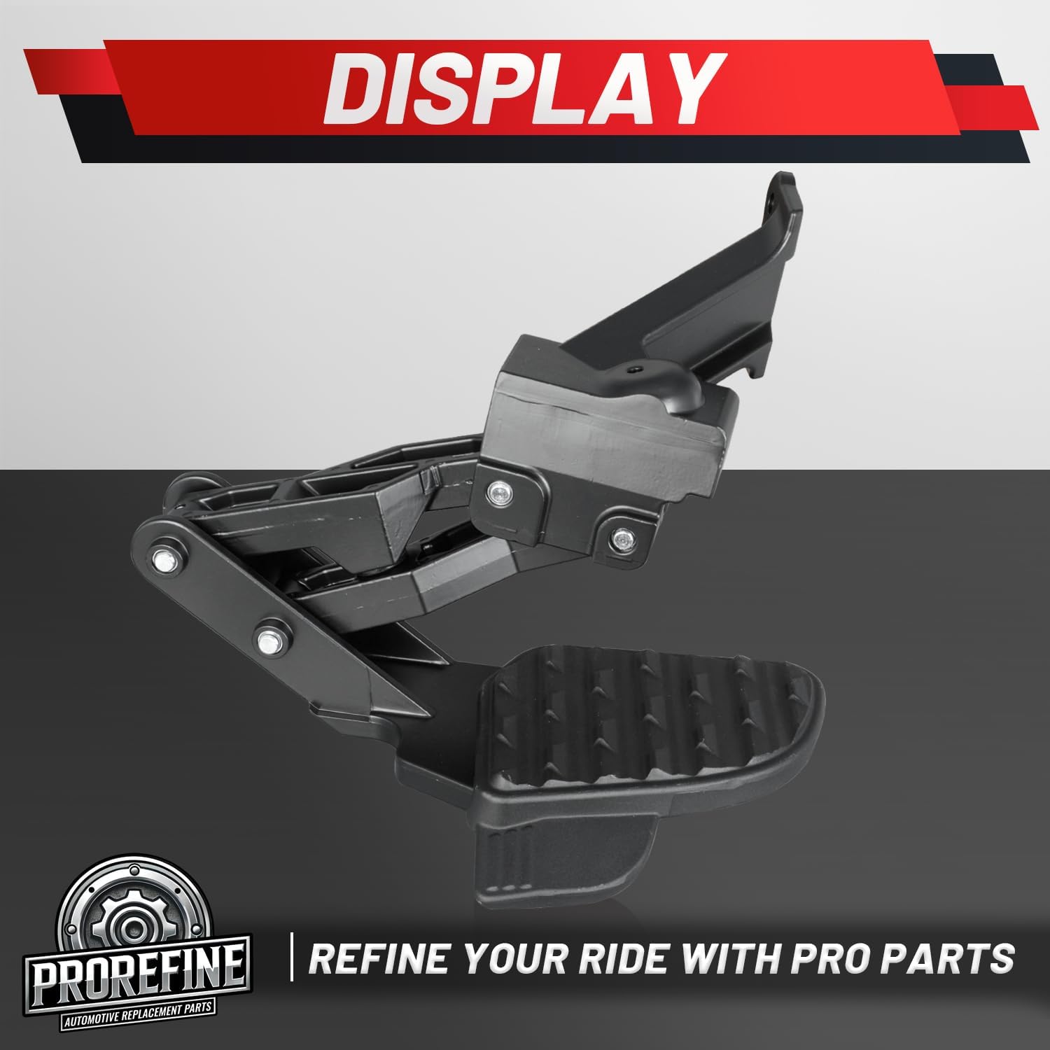 82215842AG Upgraded Rear Bed Step Retractable Bumper Step Compatible with 2019-2024 Ram 2500 3500 Truck Folding Truck Tailgate Step Replace 82215842AC 82215842AD 82215842AE 82215842AH