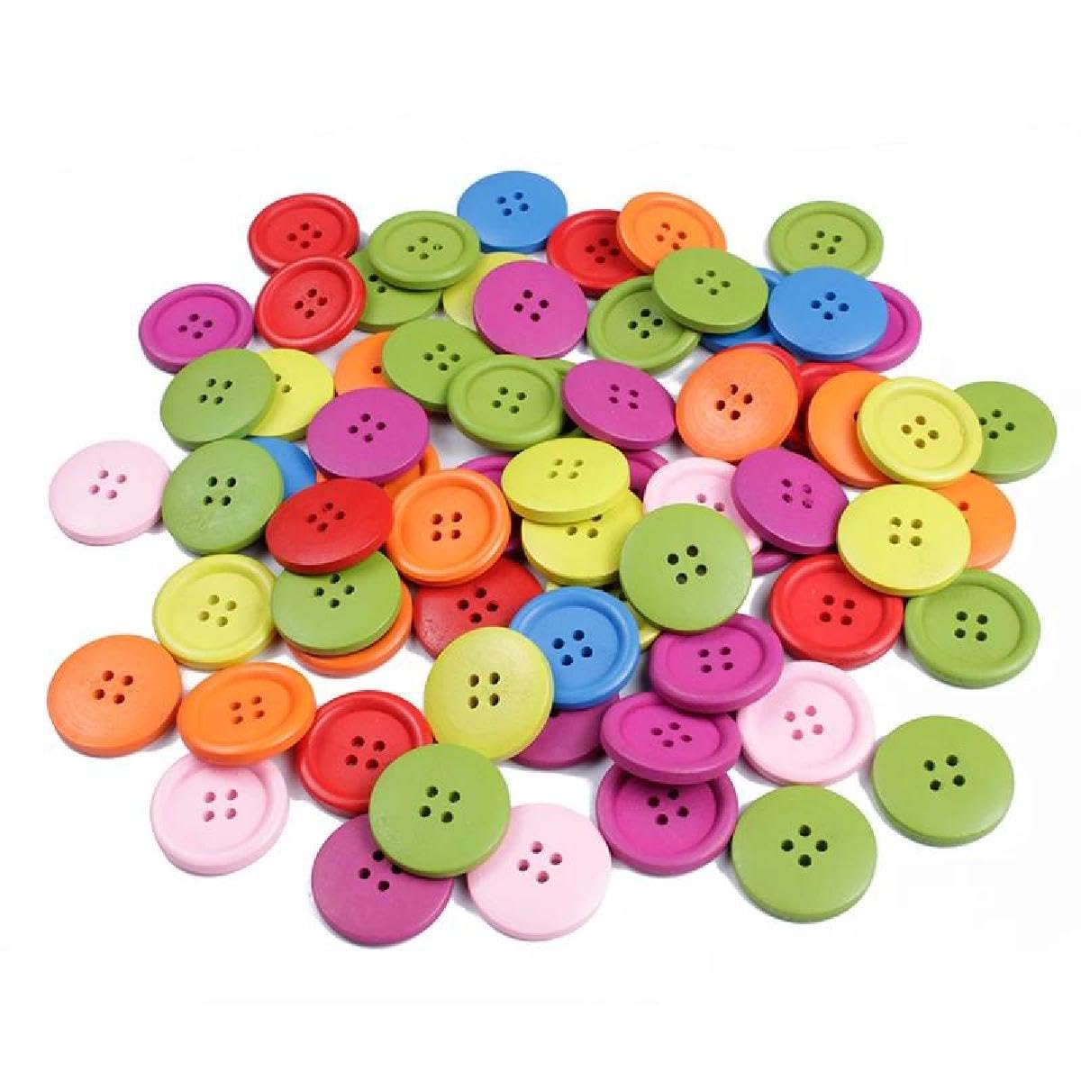 Hart Hout Knopen Naaien Scrapbooking Cadeau Handwerk Huiskleding Decor Houten De